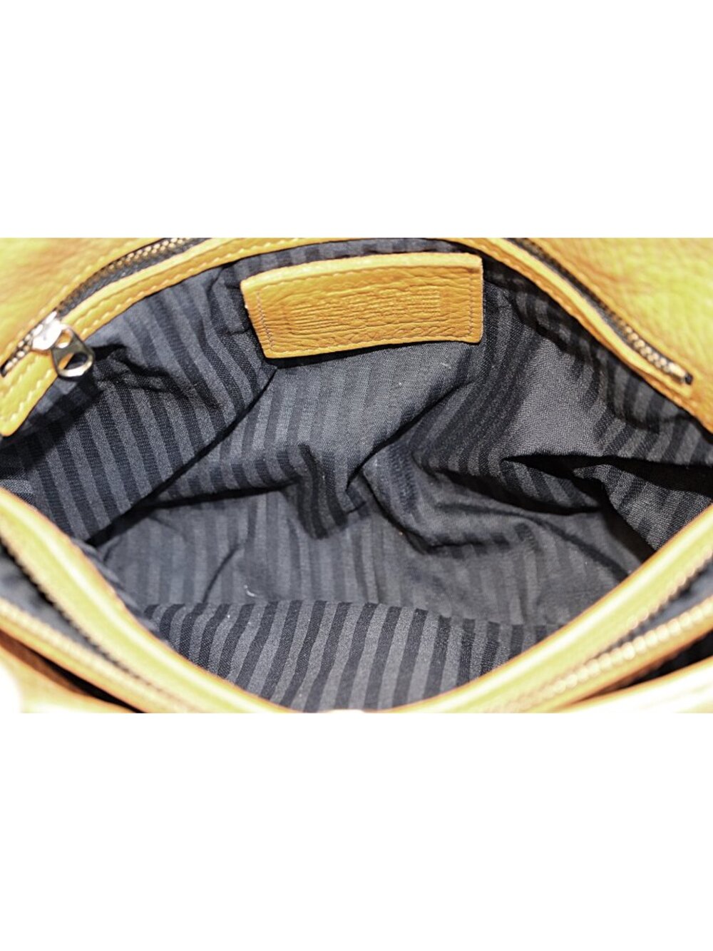 Coach Vintage - Sonoma Pocket Zip Natural Grain Bag 4924 -Marigold - Costa Rica - Picture 4 of 14